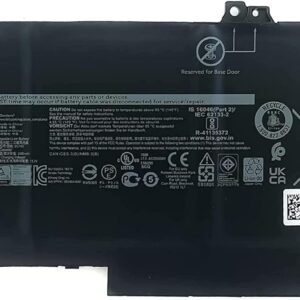 LAPTOP BATTERY DELL LATITUDE 5300 5310 7300 7400 0G74G 2PFPW 3KF82 8JYHH by PART4YOU - PARTS4YOU 42Wh 3-cell 3500mAh 11.4V