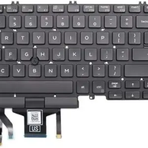 Keyboard Laptop DELL Latitude 5500 5501 2019 Not for Old E5500 or E5550 Precision 3540 3541 2019 US Backlit Pointer MMH7V 0MMH7V 0 1 webp