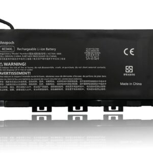 LAPTOP BATTERY KC04XL for HP Envy X360 13-AG 13M-AQ 13-AH 13-AH1006TX 13-AQ1013TX 5HS55PA Series L08496-855 L08544-2B1 TPN-W133 TPN-W136 L08544-1C1 HSTNN-IB8K 15.4V 53.2Wh 3454mAh