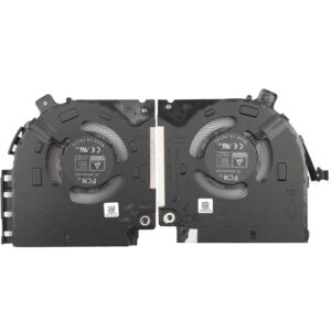 Fan CPU+GPU Cooling for Dell Alienware X15 R1 X15 R2 RTX30 Series 082VD4 0V0G61 DFS5K22305283T FND3 DFS5K22115371S FND2 ND85C42-21F16 ND85C43-21F17 DC5V 0.5A 